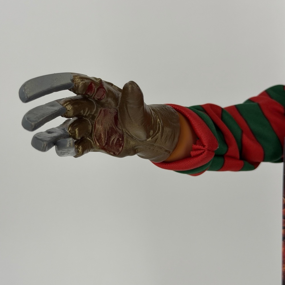 Freddy Krueger Nightmare On Elm Street Doll 14" Mexican Bootleg KO Horror Lights - Picture 2 of 8
